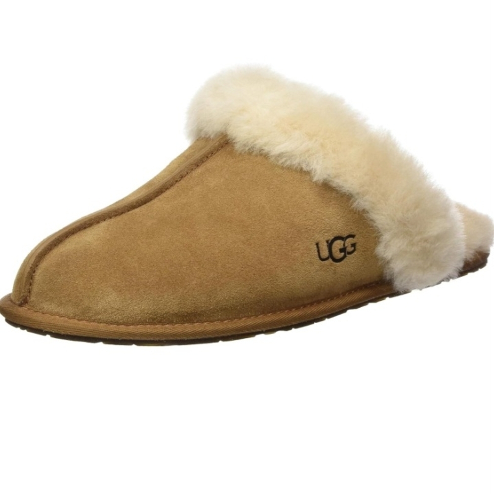 UGG Chestnut Sheepskin Mules